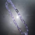 Lavender choker